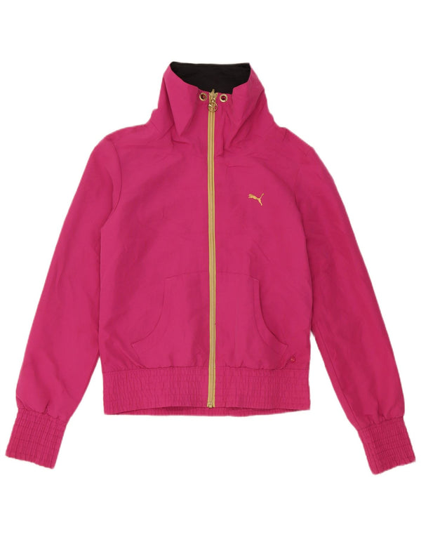 Puma Veste de survêtement pour femme UK 10 Small Rose Polyester