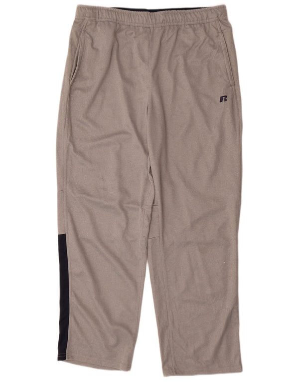 RUSSELL ATHLETIC Pantalon de survêtement pour homme Large Gris Colorblock Polyester