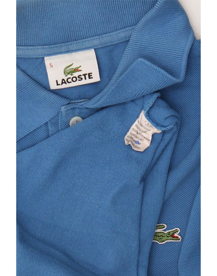 Lacoste Polo Homme Taille 5 Grand Bleu Coton
