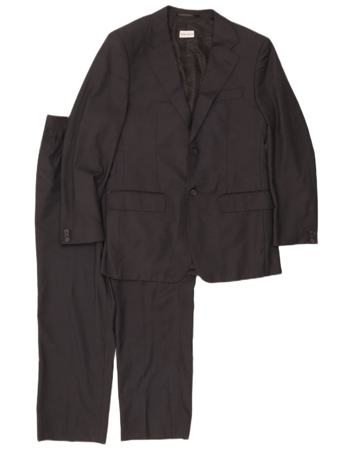 Gian Marco Venturi Costume 2 pièces pour homme à 2 boutons IT 48 Medium W32 L26 Gris