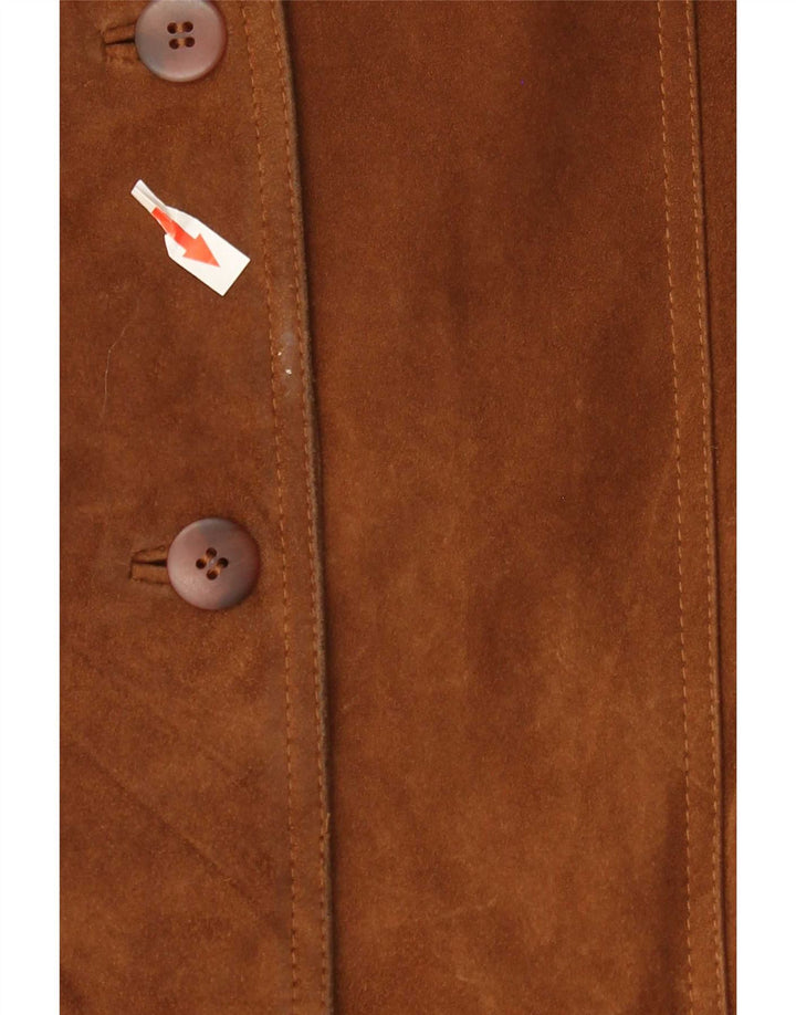 Conbipel Veste en Daim Femme IT 44 Cuir Marron Moyen