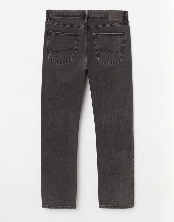 Jack & Jones Jean Droit Homme W32 L32 Gris Coton