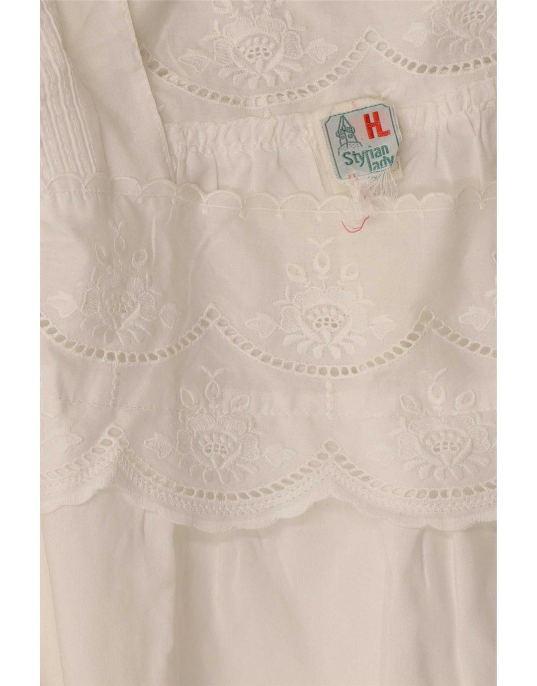 vintage Womens Blouse Top UK 16 Grand Blanc Floral