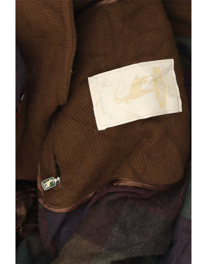 Steinbock Duffle-coat à capuche pour homme UK 40 Large Marron