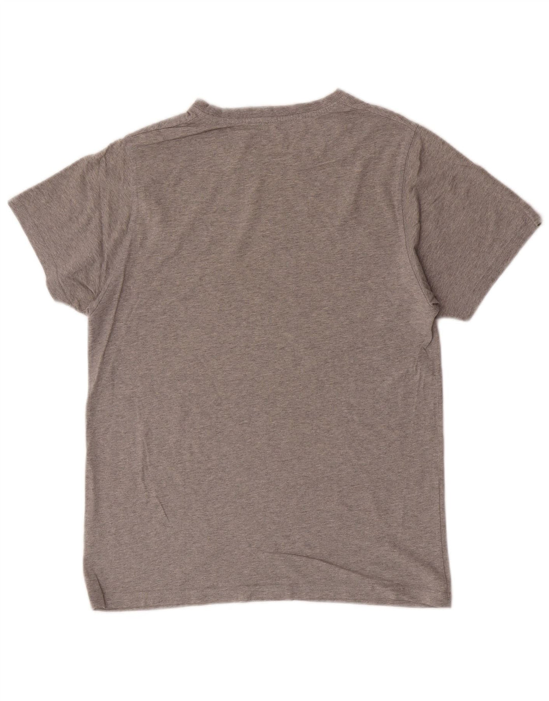 New Era Homme T-Shirt Graphique Top Large Gris Coton