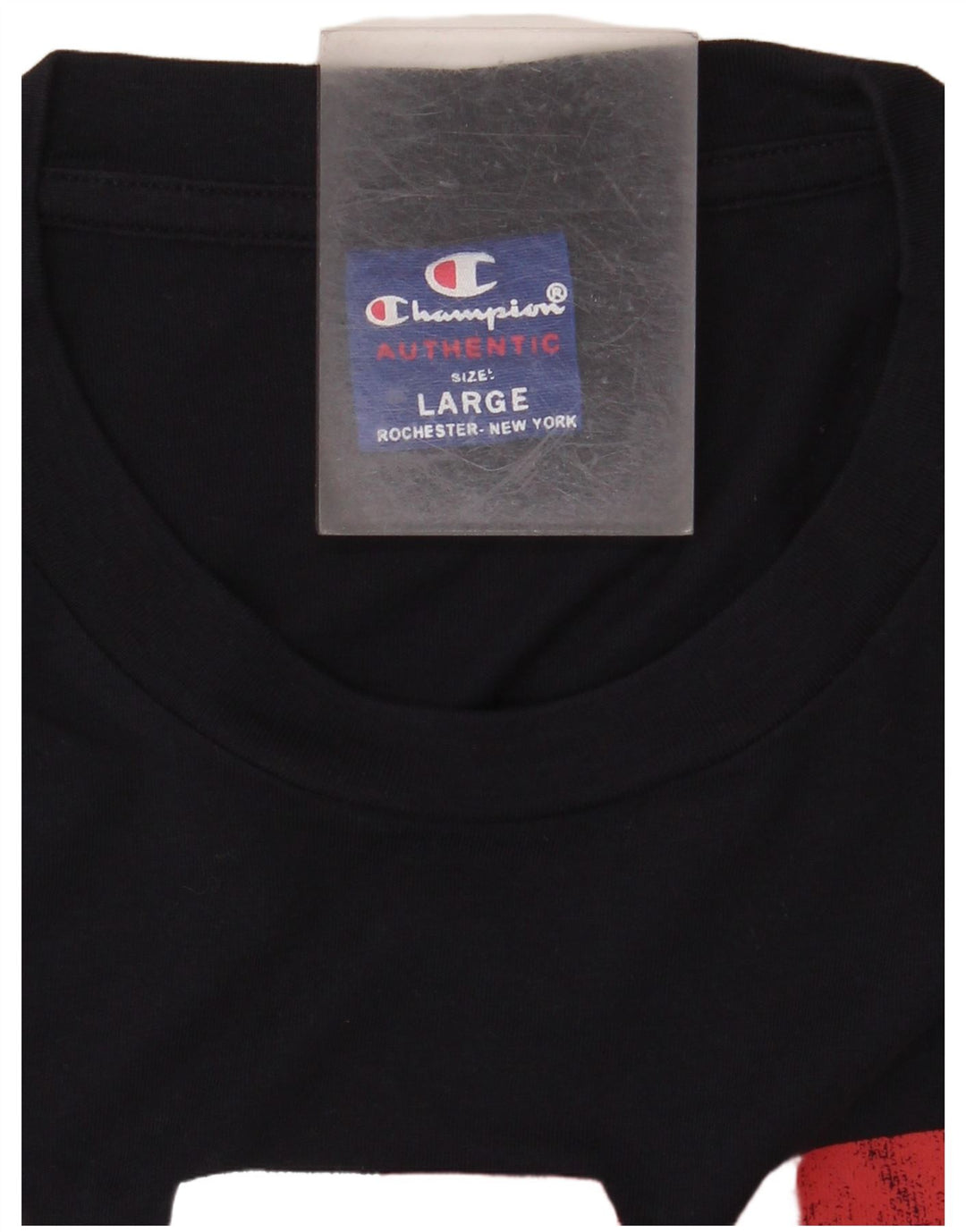 CHAMPION T-Shirt Graphique Homme Grand Bleu Marine