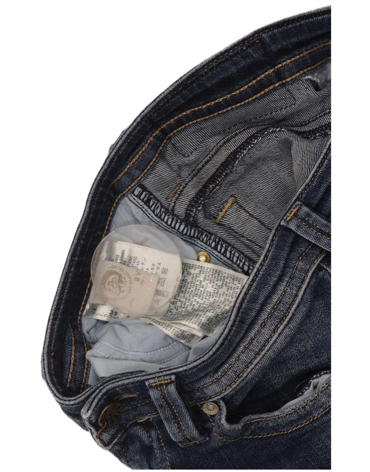 Diesel Garçon Thavar Jean Droit 7-8 Ans W26 L25 Bleu Coton