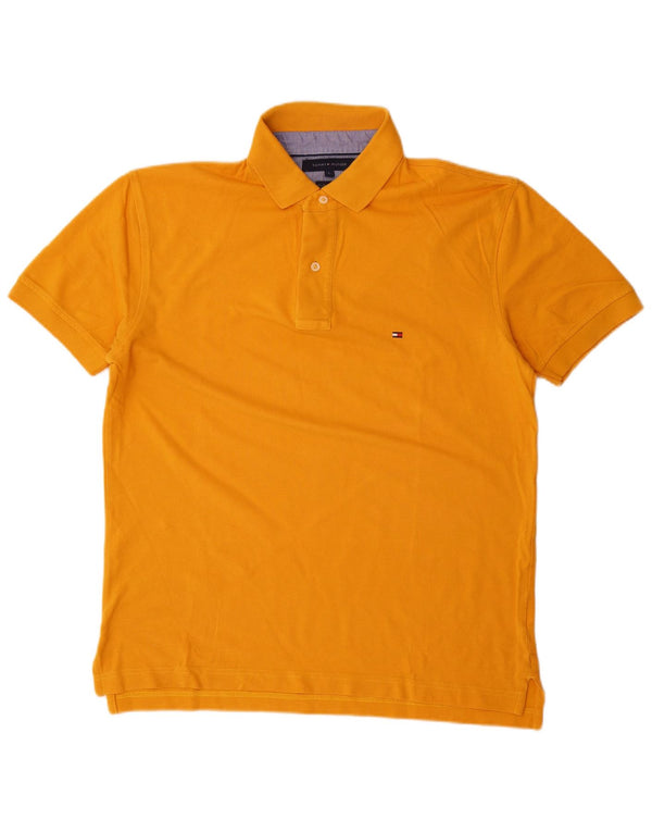 Tommy Hilfiger Polo Homme Grand Jaune Coton