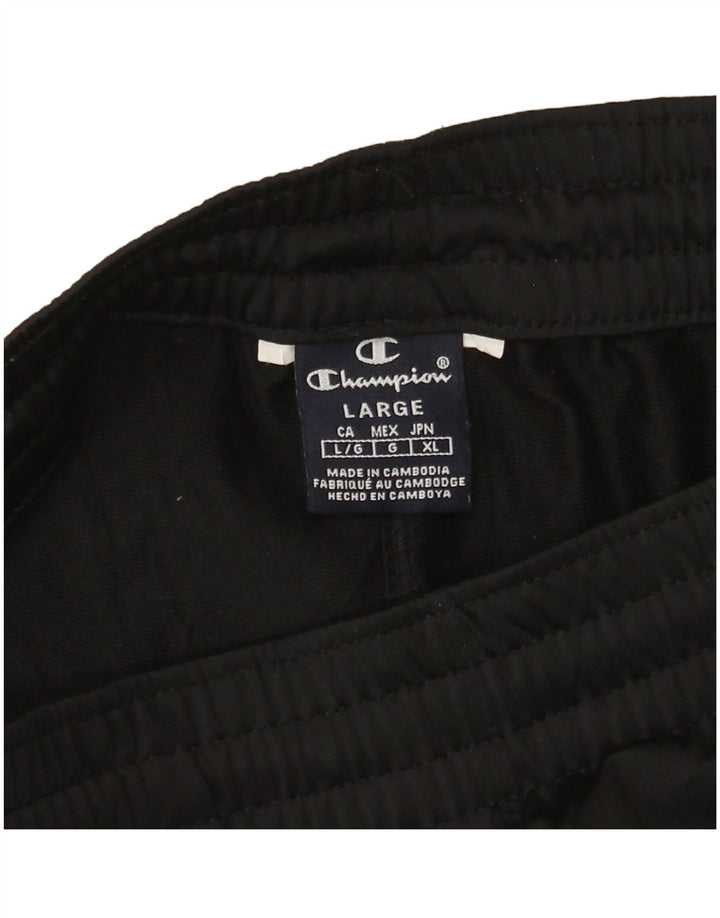 Champion Pantalon de survêtement pour femme UK 14 Large Noir