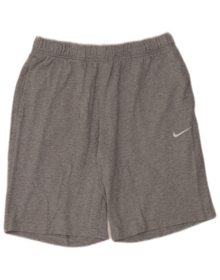 Nike Short de sport en coton gris moyen pour homme