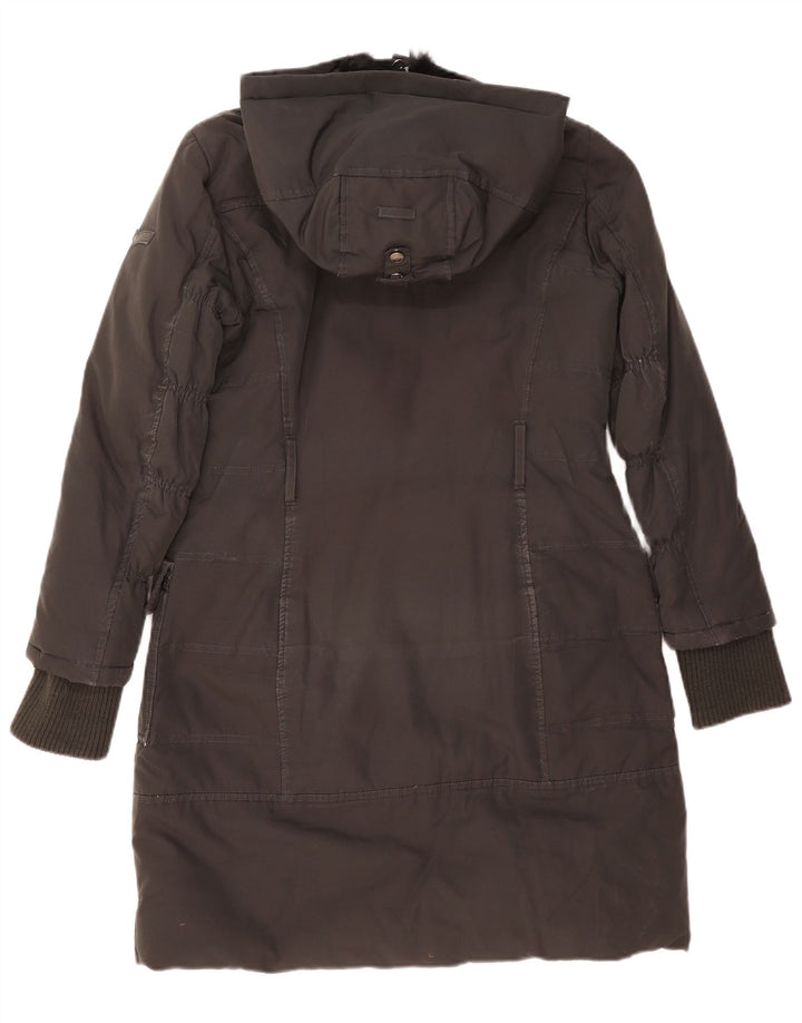 Gas Manteau matelassé à capuche pour femme IT 44 Noir moyen