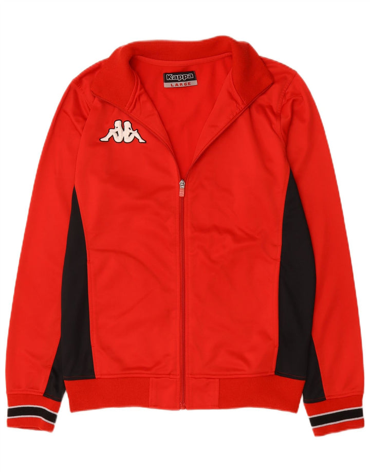 Kappa Veste de survêtement pour homme en polyester color block Taille L