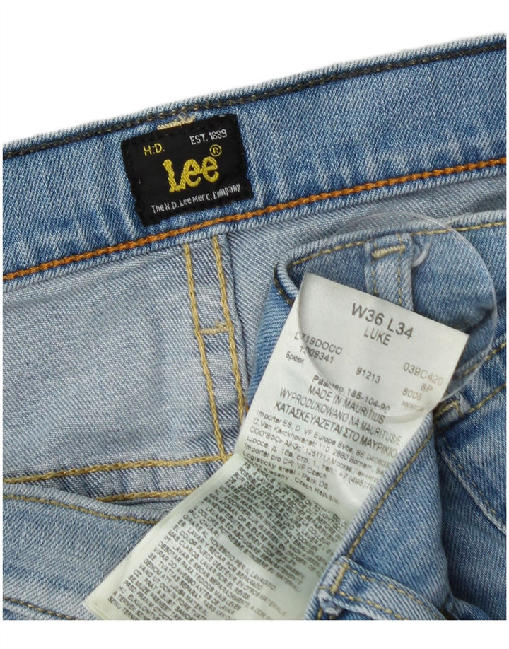 LEE Jean Slim Luke W36 L34 Homme Bleu Coton