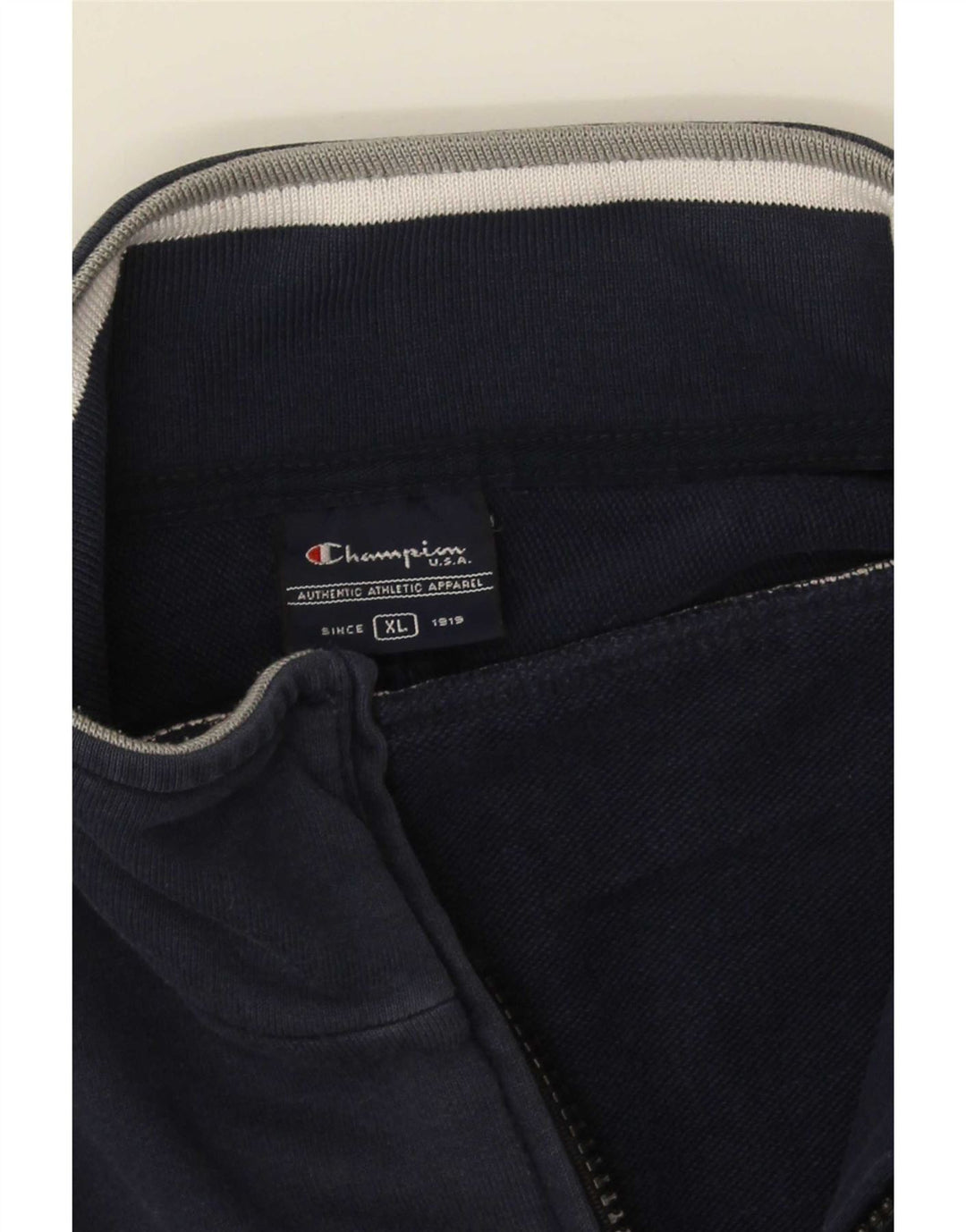 Champion Veste de survêtement pour homme XL Bleu marine Colourblock