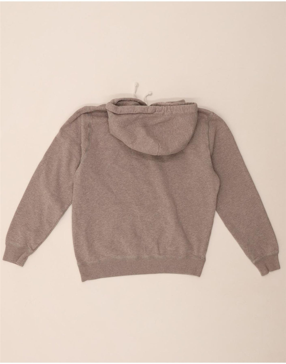 JACK WILLS Pull à capuche surdimensionné graphique pour femme UK 6 XS Gris Coton