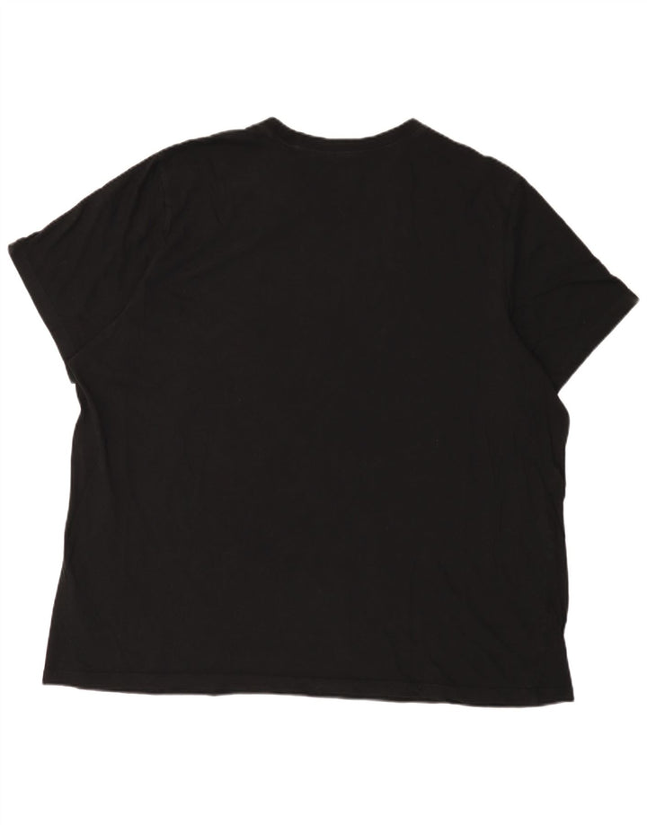 Nike T-shirt pour homme en coton noir 3XL