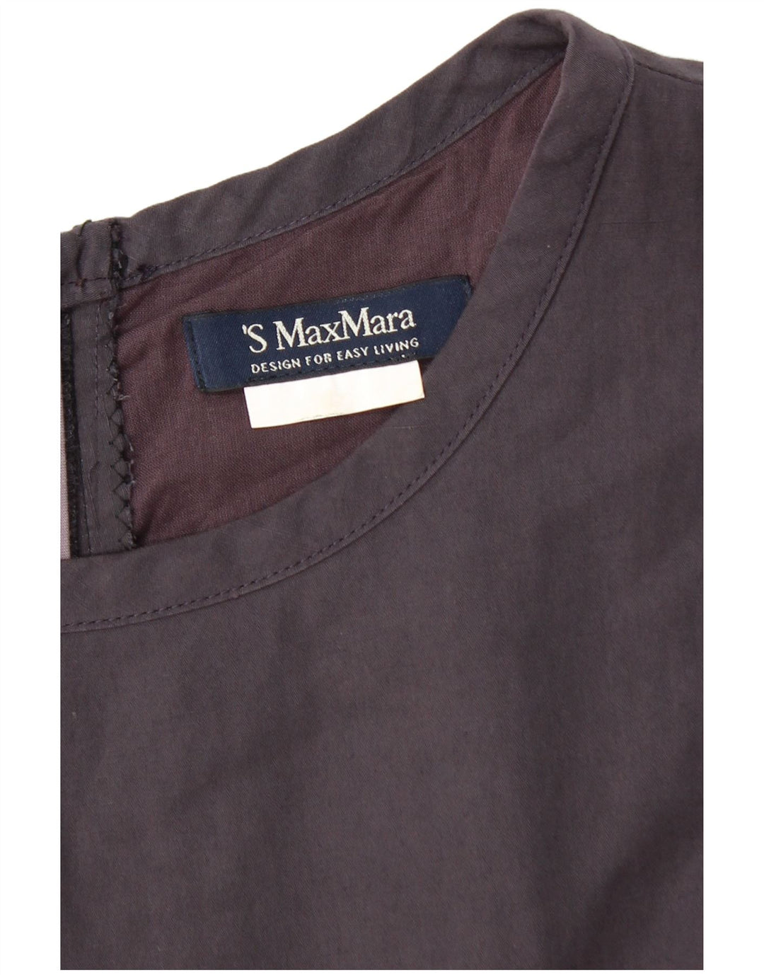 Max Mara Robe fourreau sans manches pour femme UK 12 Violet moyen