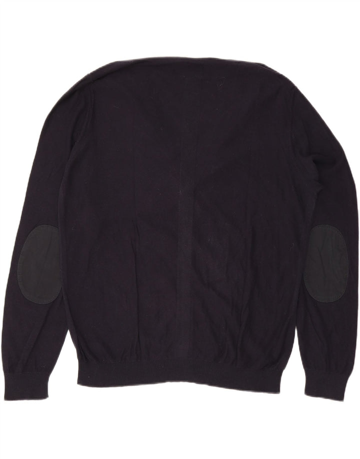 Trussardi Cardigan Pull 2XL Bleu Marine |