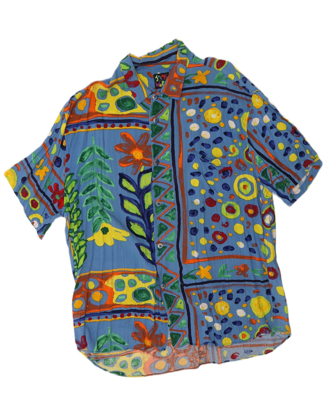 JAMS WORLD Chemise à Manches Courtes Homme XL Multicolore Floral