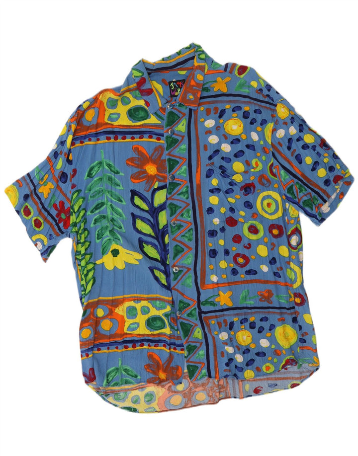 JAMS WORLD Chemise à Manches Courtes Homme XL Multicolore Floral