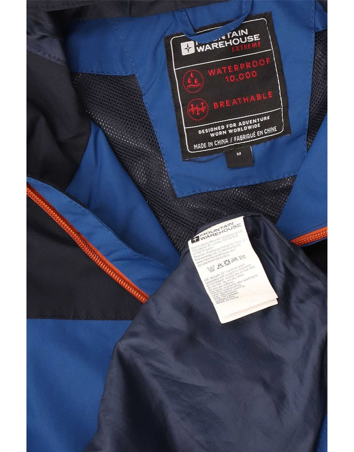 Mountain Warehouse Veste de pluie Isoory pour homme UK 38 Bleu moyen Colourblock