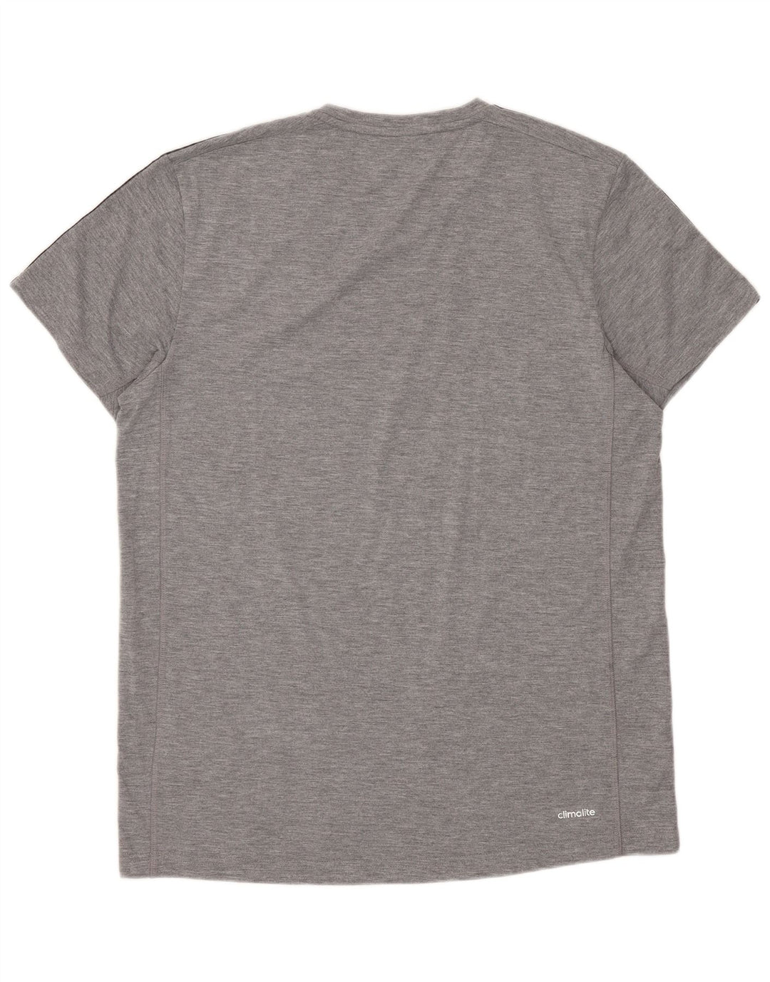 Adidas Hommes Climalite T-Shirt Haut Grand Gris Coton