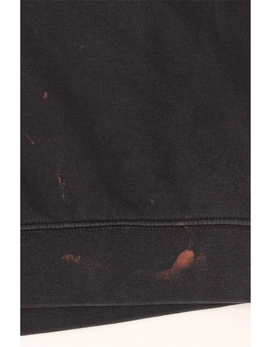 Nike Sweat-shirt surdimensionné à fermeture éclair 1/4 pour femme UK 10 Petit coton noir