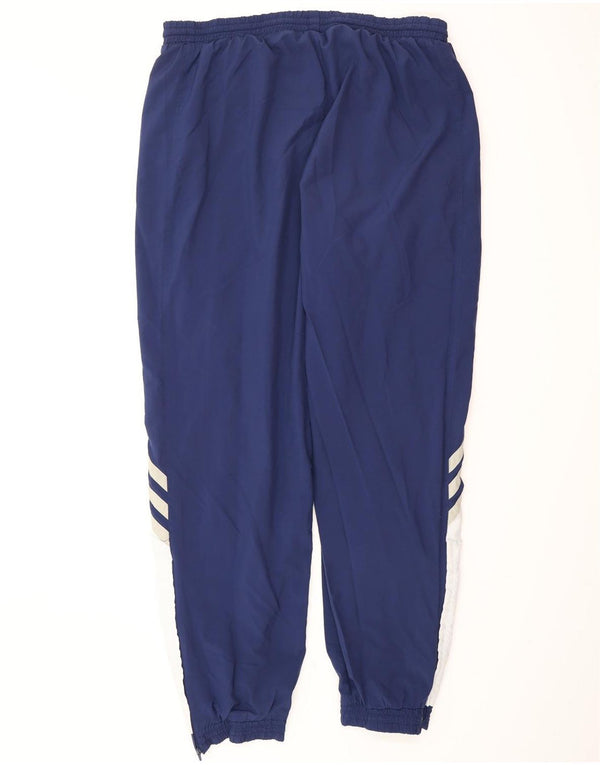 ADIDAS Pantalon de survêtement pour homme UK 44/46 Large Bleu marine Polyester