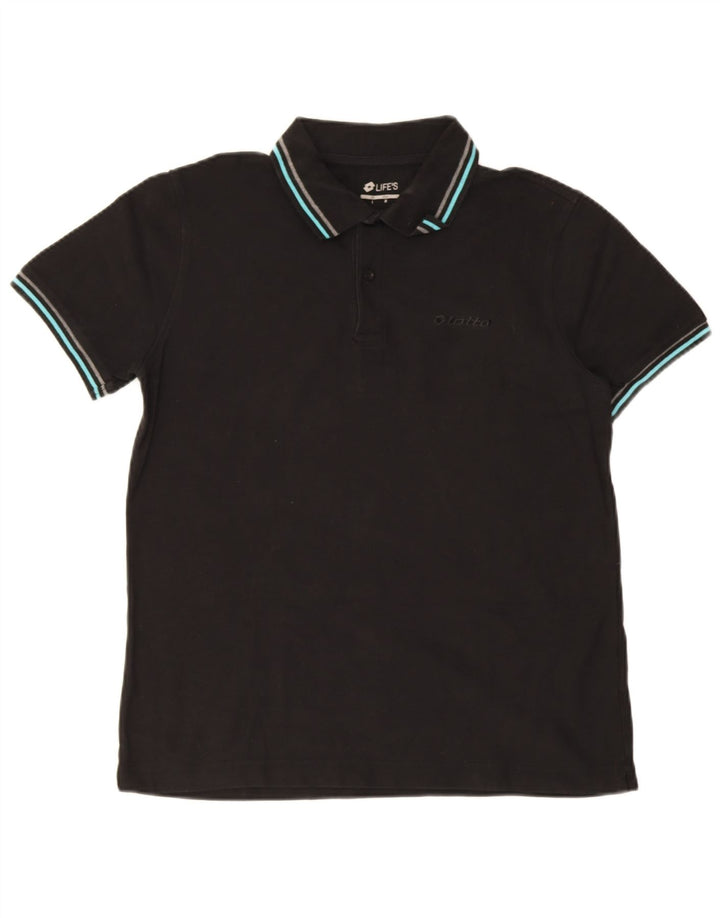 Lotto Polo Life's Homme Noir Moyen