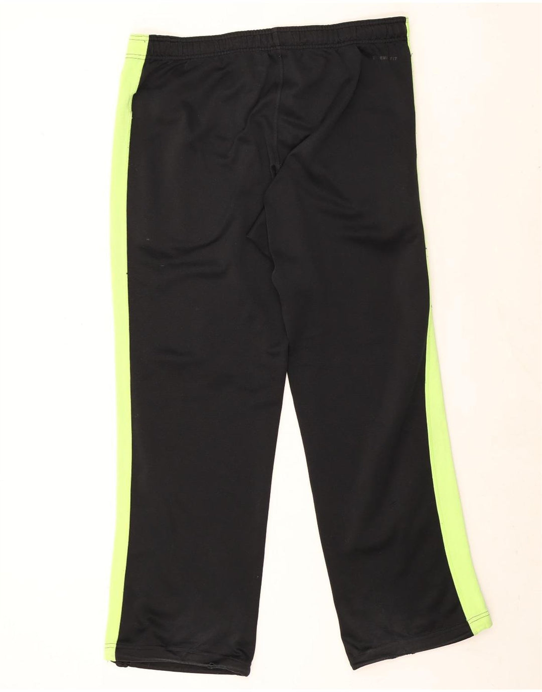 Nike Pantalon de survêtement Therma-Fit pour homme Taille L en polyester color block noir