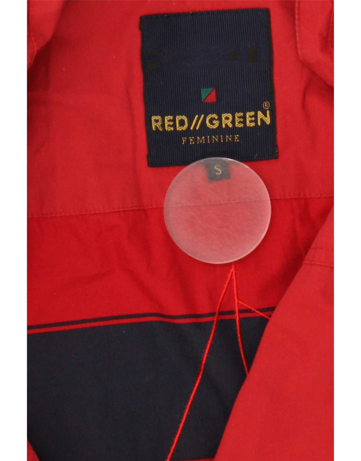 gilet femme vintage UK 10 Petit Rouge