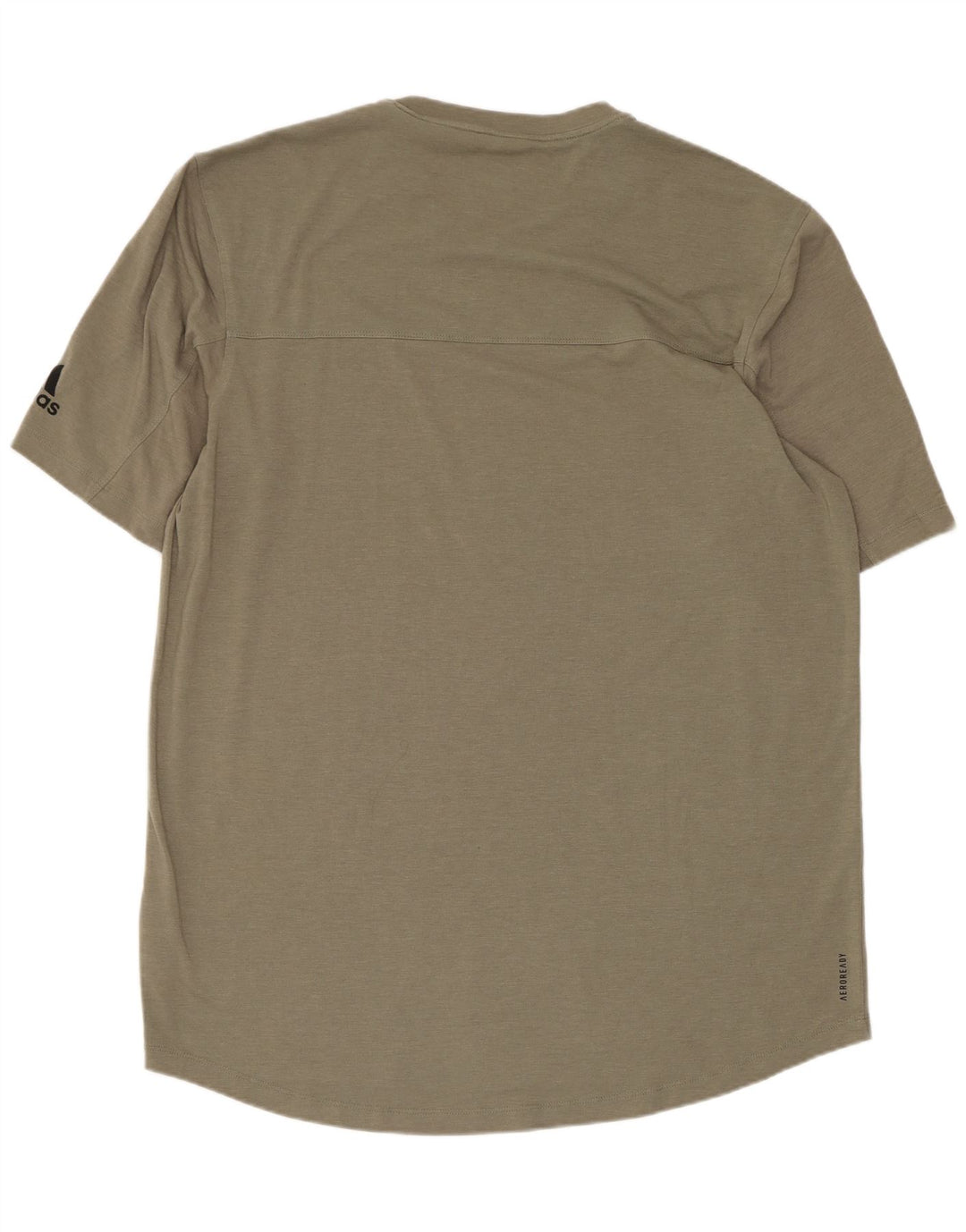 Adidas Hommes Aeroready T-Shirt Haut Large Kaki Polyester