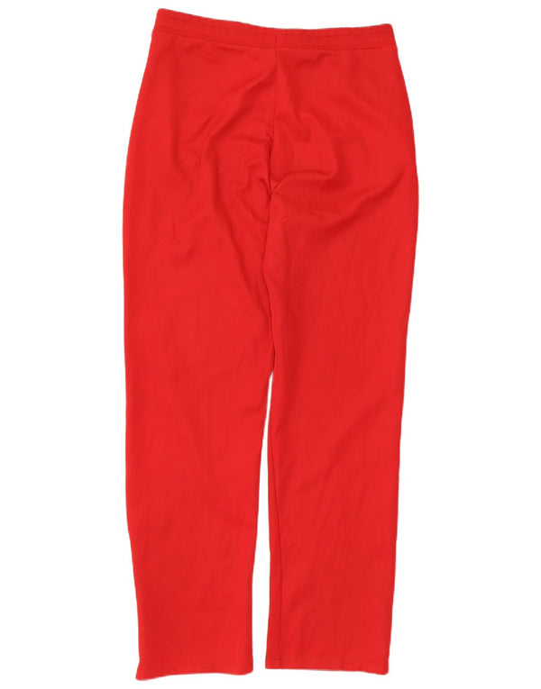 Zara Pantalon de survêtement femme EU 30 W30 L29 Rouge Colourblock Polyester