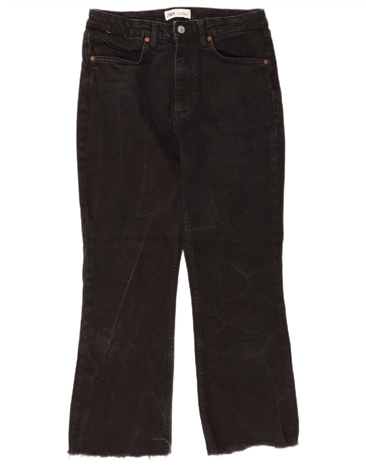Jean Bootcut Femme ZARA EU 36 XS W26 L25 Noir