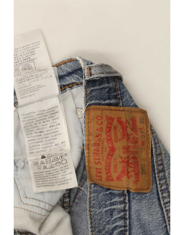 Levi's Jean 502 Tapered Homme Bleu Coton W33 L30