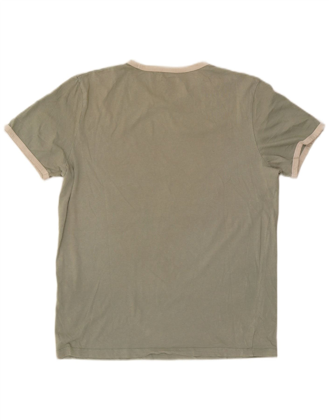 Jack & Jones T-Shirt Homme Haut Large Vert Coton