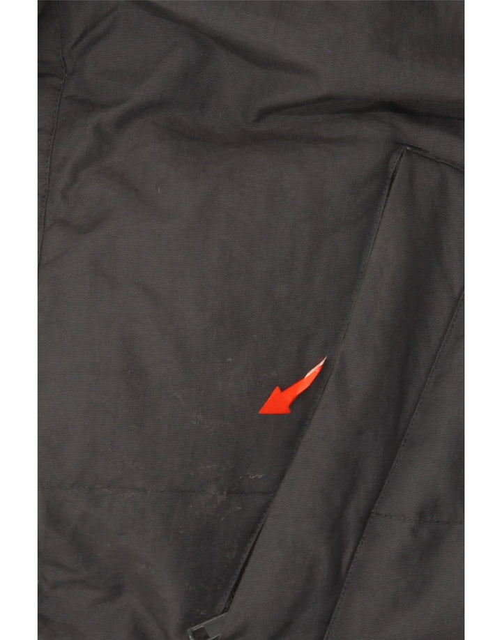 Gazzarrini Manteau matelassé à capuche pour homme UK 42 XL Noir Polyamide