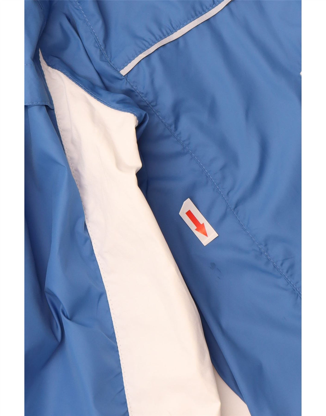 Nike Veste de pluie pour homme UK 38 Bleu moyen Colorblock Nylon