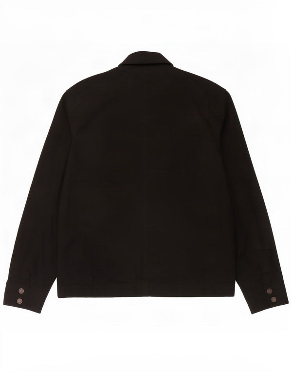 Calvin Klein Jeans Veste Bomber Homme UK 44 2XL Coton Noir