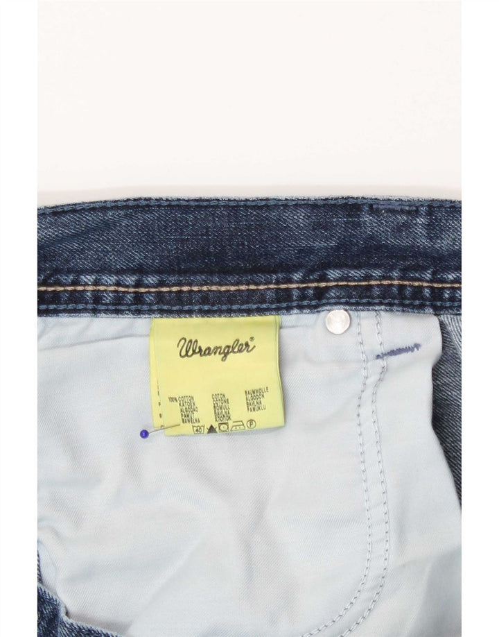 Wrangler Jean droit Wesley Regular W36 L32 pour homme en coton bleu