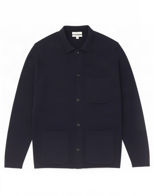 Marks & Spencer Cardigan autographe pour homme XL en coton bleu marine