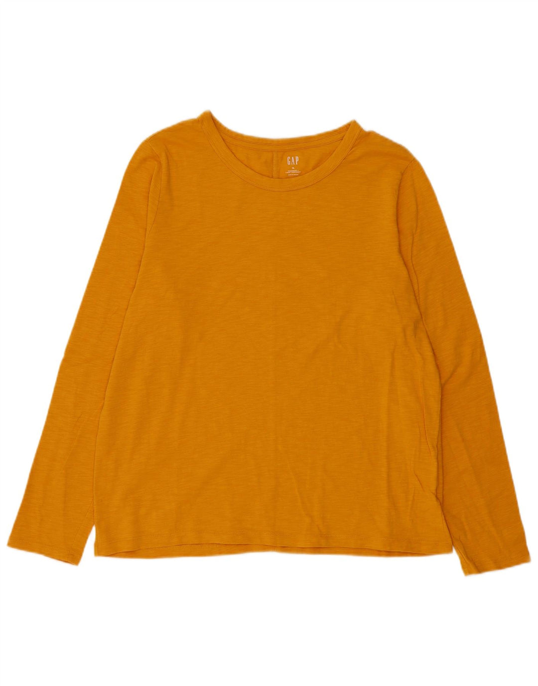 Gap Haut Femme Manches Longues UK 18 XL Jaune Moucheté