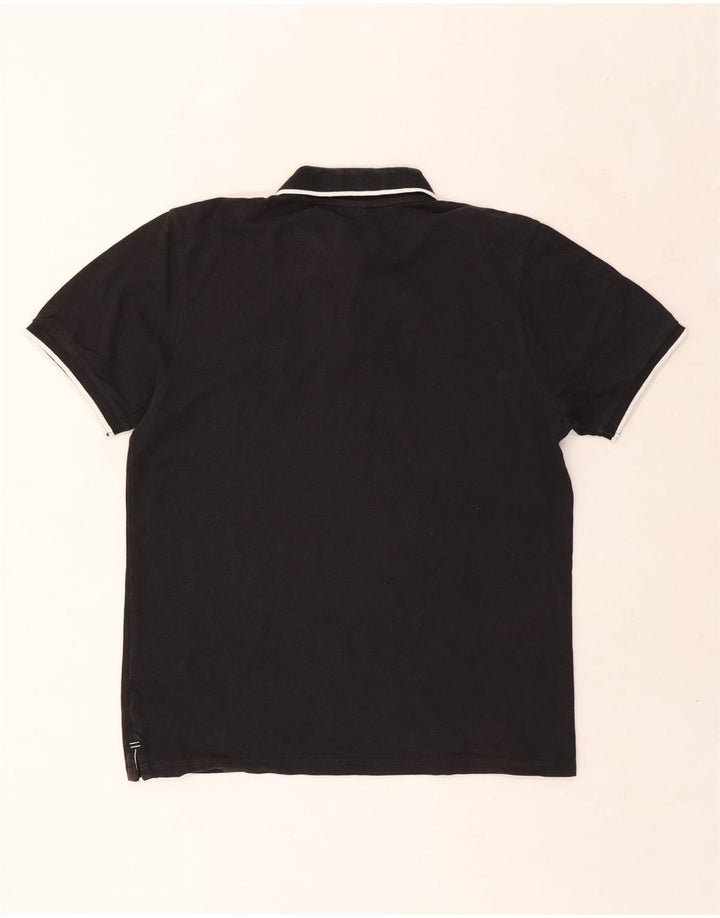 North Sails Polo Homme Coton Noir Moyen