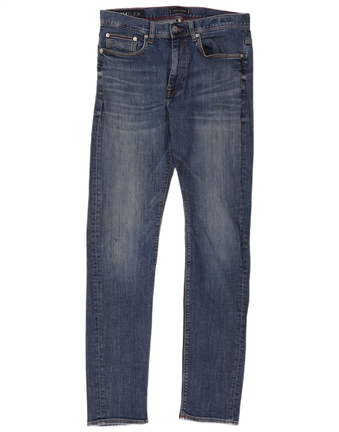 Tommy Hilfiger Jean Slim Bleecker Homme W33 L34 Bleu Coton