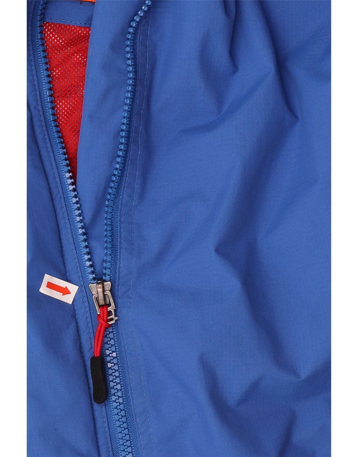 SUPERDRY Veste coupe-vent pour hommes UK 40 Large Bleu Nylon
