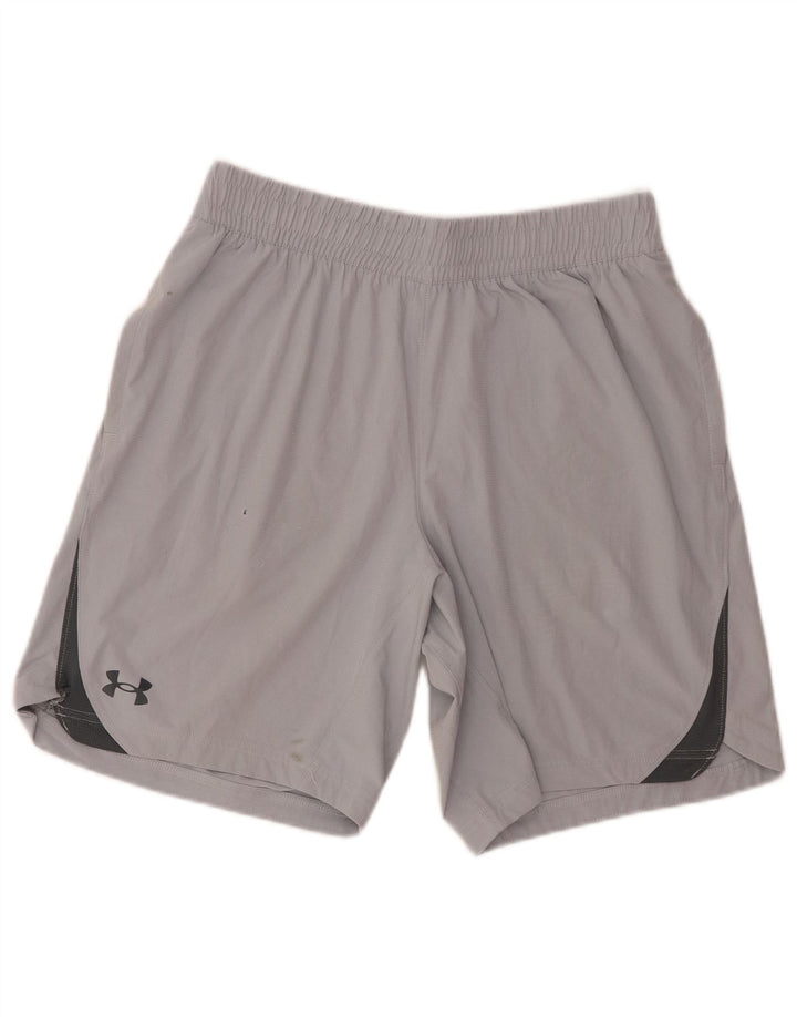 Under Armour Short Graphic Sport Homme Gris Moyen Colourblock Polyester