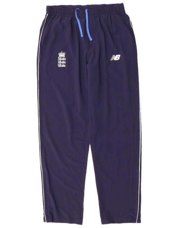 New Balance Pantalon de Survêtement England Homme Bleu Marine Moyen Polyester