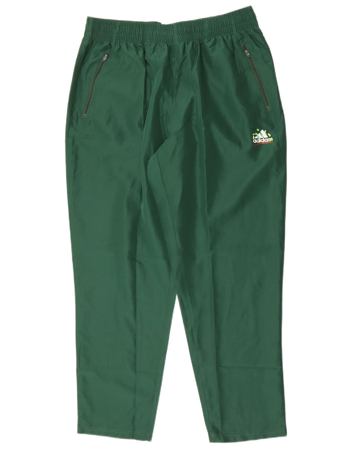 Adidas Pantalon de survêtement pour homme XL Vert Polyester