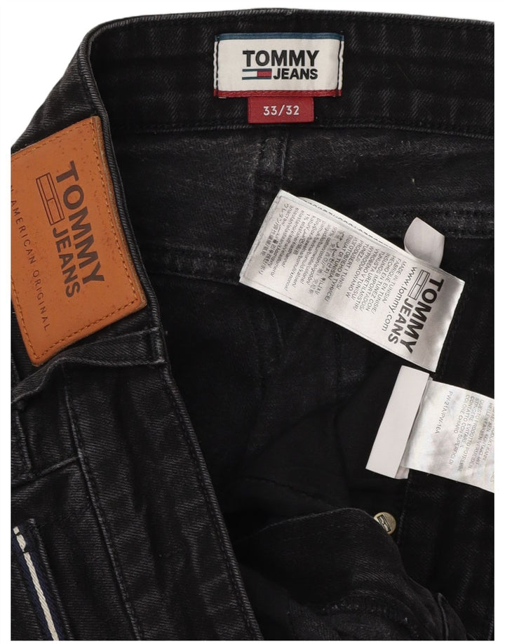 Tommy Hilfiger Jean Slim Homme W33 L32 Coton Noir