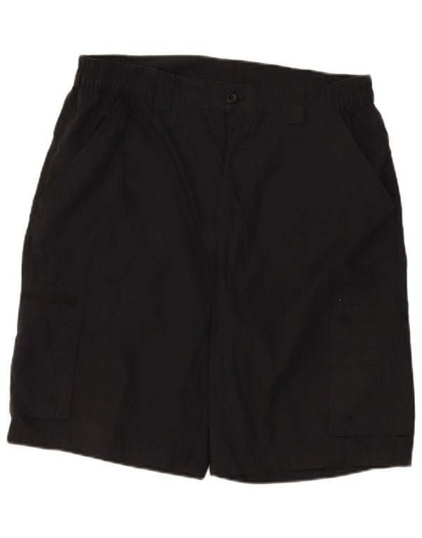 Mountain Warehouse Short cargo pour homme Taille L W34 Noir Polyester